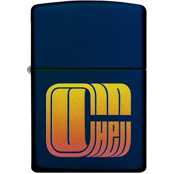 Zippo Zippo British Graffiti Artist Pref, Navy Matte ZIP-49537 - main